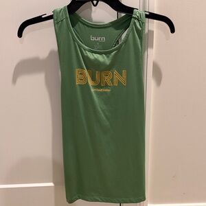 Burn Women's Green Tank Top